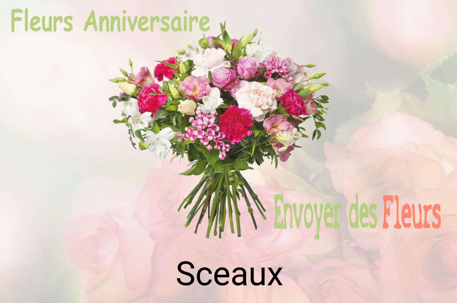Bouquet de fleurs d’anniversaire livré à Sceaux