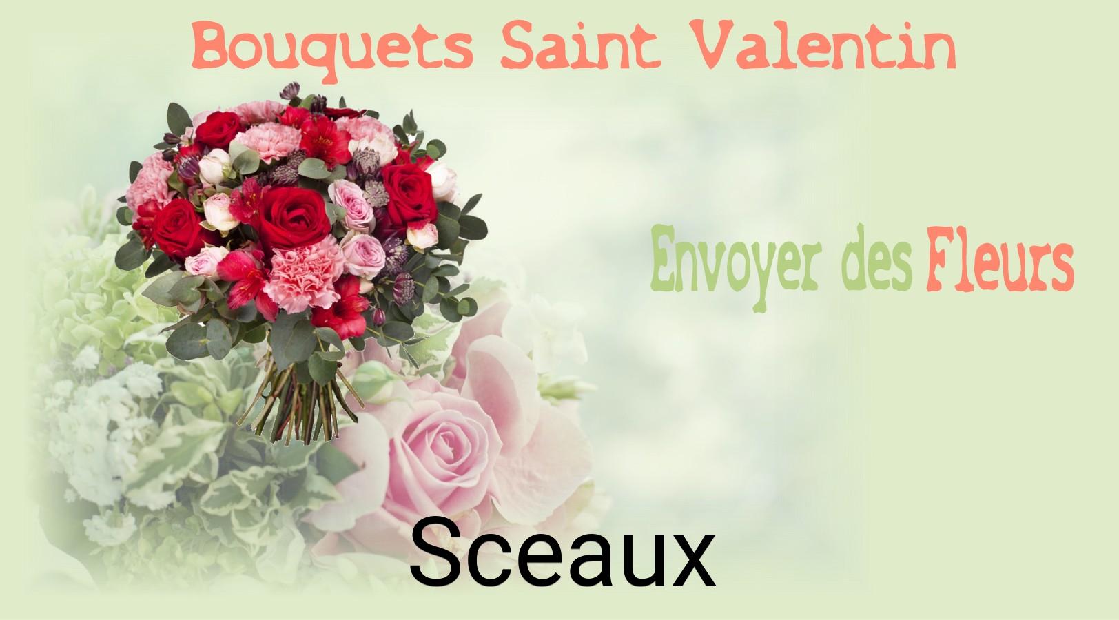 Roses de Saint-Valentin livrées à Sceaux